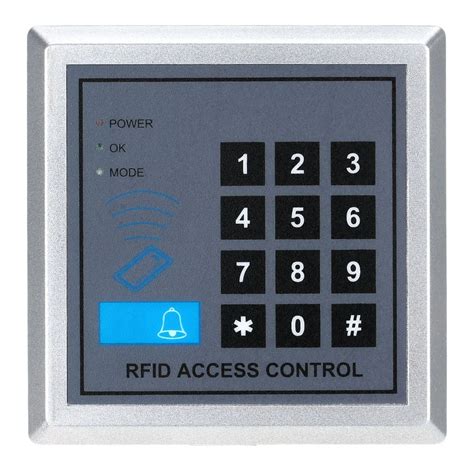 rfid proximity door lock access control system user manual|rfid card access control.